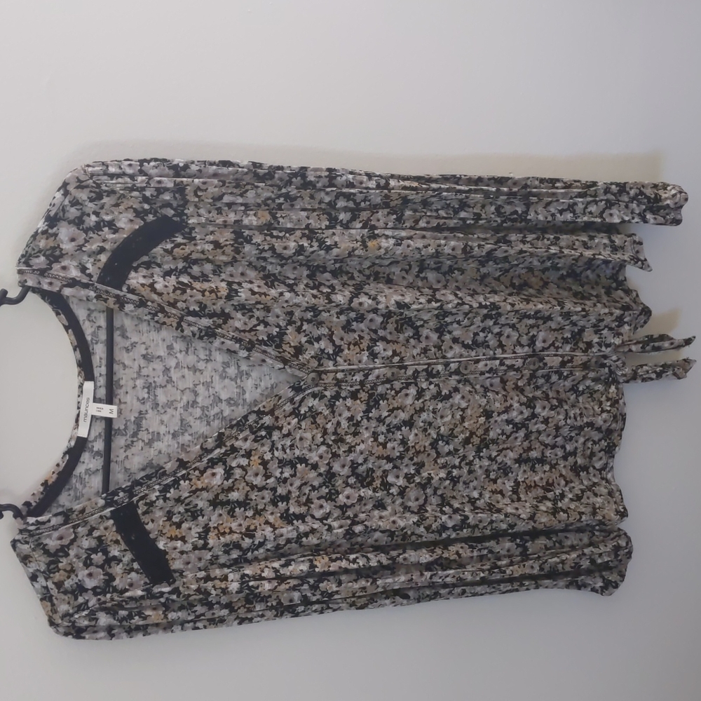 Long sleeve blouse